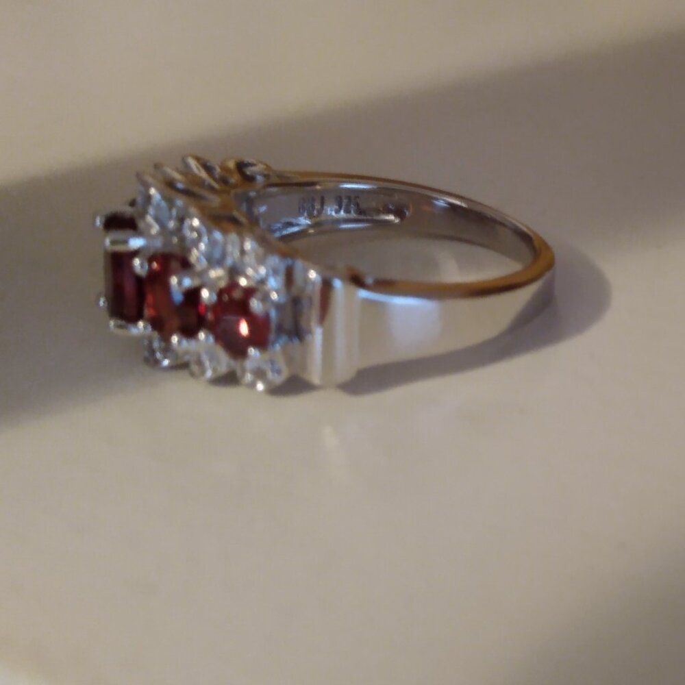 Stunning red garnet ring! - Picture 7 of 7
